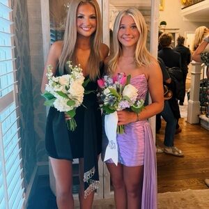 Retrofete Lavender Mini Dresses